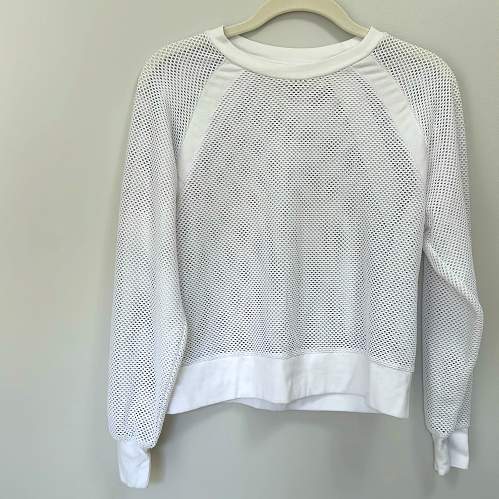 White Blanc Noir Top Extra Small XS - Picture 3 of 6